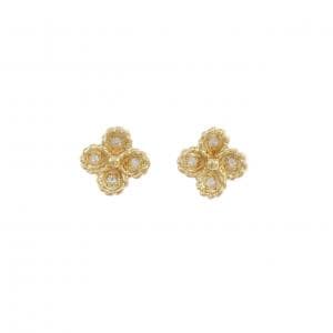 K18YG ダイヤモンド ピアス 0.12CT
