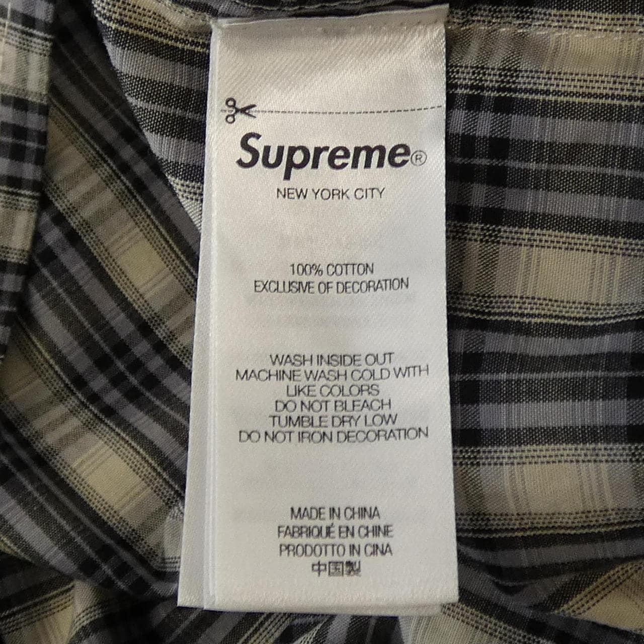 シュプリーム SUPREME S／Sシャツ