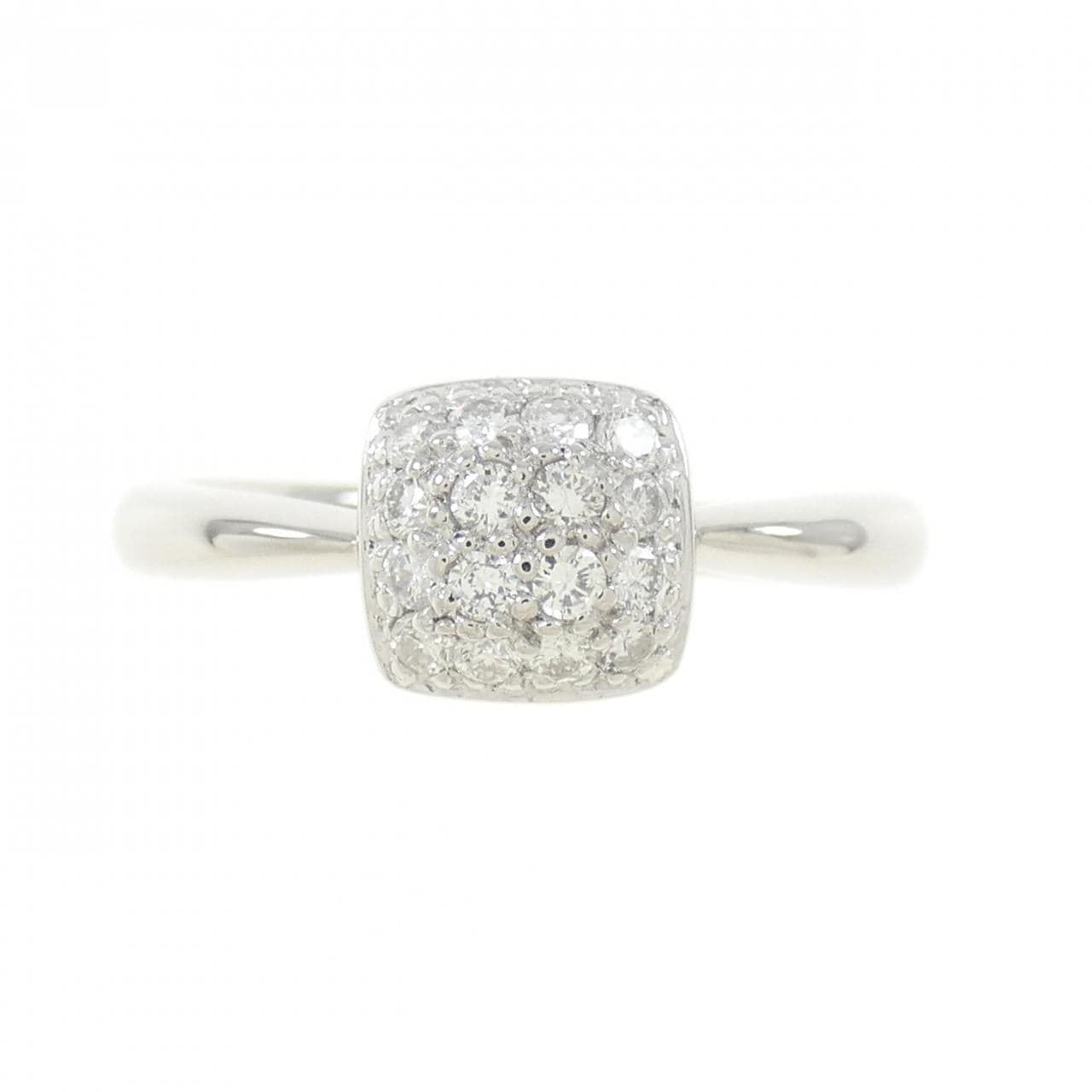PT パヴェ ダイヤモンド リング 0.26CT