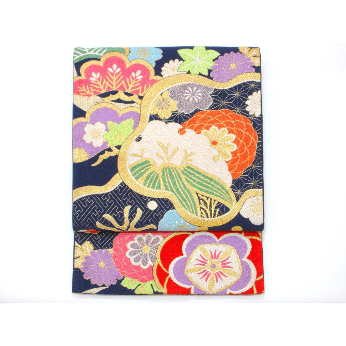 袋带丝缎无芯缝制