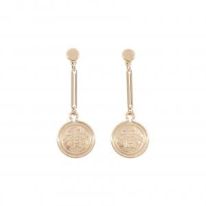 HERMES exlibris earrings