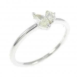 【新品】PT900 ダイヤモンド リング 0.30CT