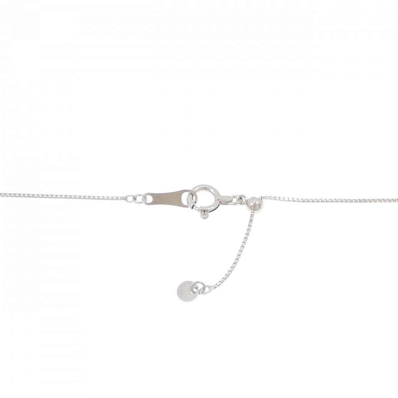 PT900/PT850 タンザナイト ネックレス 0.65CT