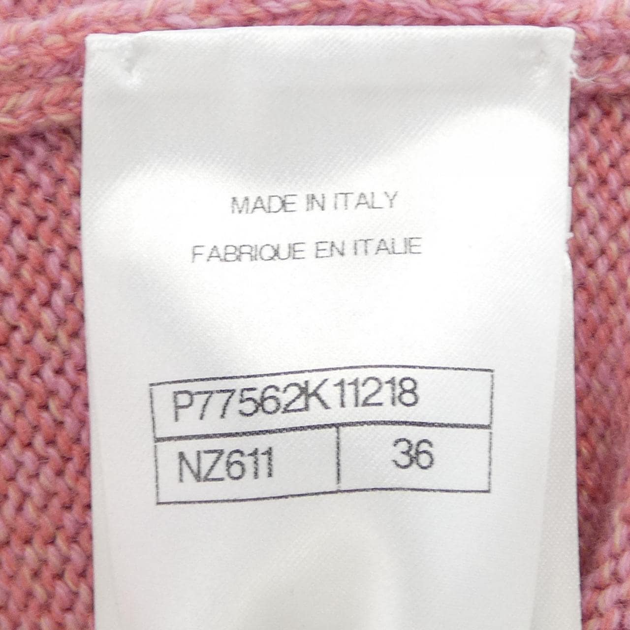 シャネル CHANEL LOOK67 P77562K11218 ニット