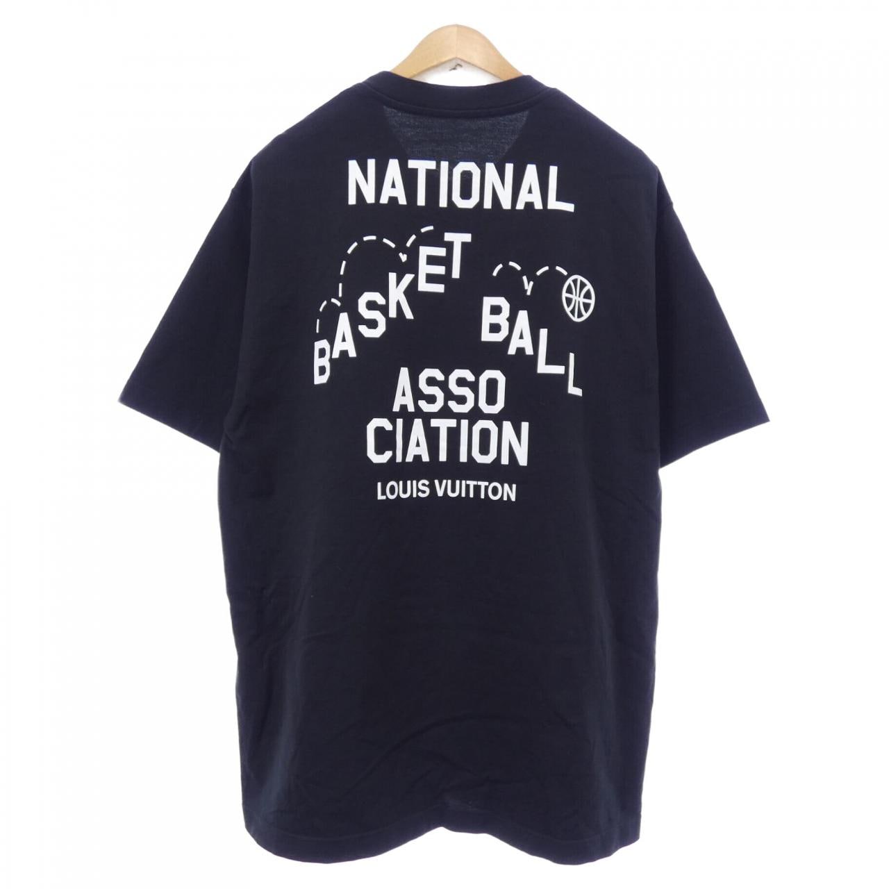 ルイヴィトン LOUIS VUITTON NBAフロント&バックプリントTシャツ HLY10WNPG Tシャツ