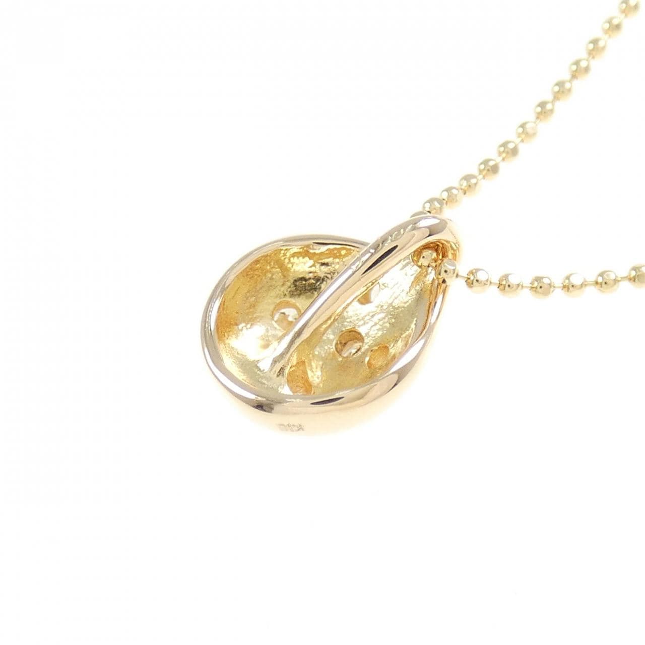 K18PG ダイヤモンド ネックレス 0.06CT