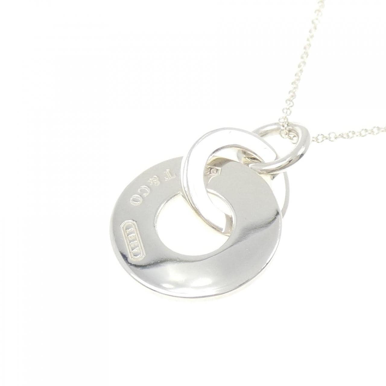 ティファニー 1837 インターロッキング ドロップ ネックレス