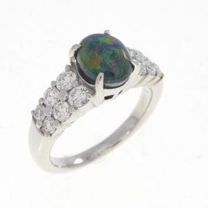 PT900 ブラックオパール リング 0.916CT