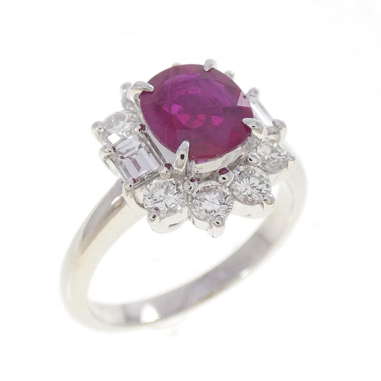 PT900 ルビー リング 1.21CT