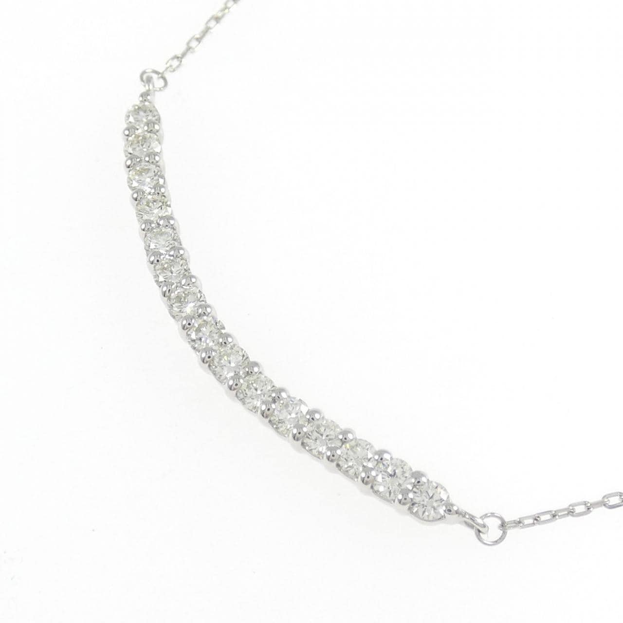 PT950/PT850 ダイヤモンド ネックレス 0.30CT
