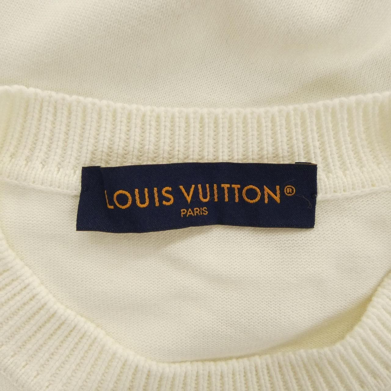 ルイヴィトン LOUIS VUITTON エンベリッシュドショートスリーブコットンクルーネック HSN24WAUR ニット