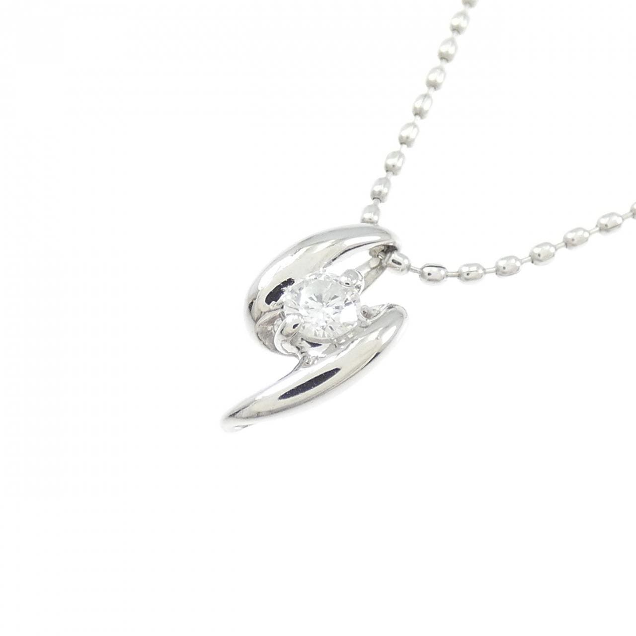 PT900/PT850 ダイヤモンド ネックレス 0.06CT
