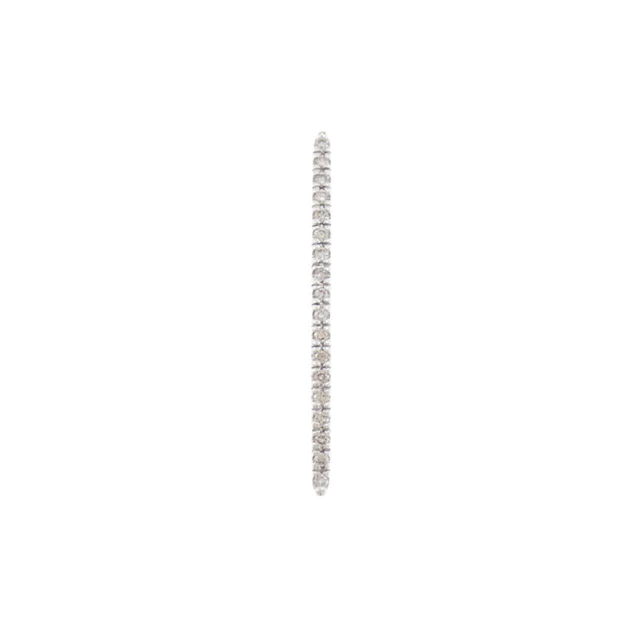 ヒロタカ ゴサマー ロング バー ピアス 0.09CT 片耳