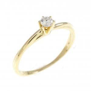K18YG ダイヤモンド リング 0.08CT