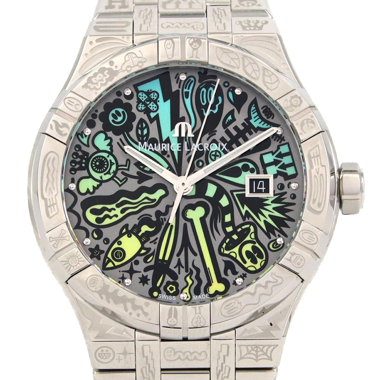 モーリス･ラクロア アイコンオートマティック“ワット”LTD AI6008-SS009-090-1 SS 自動巻