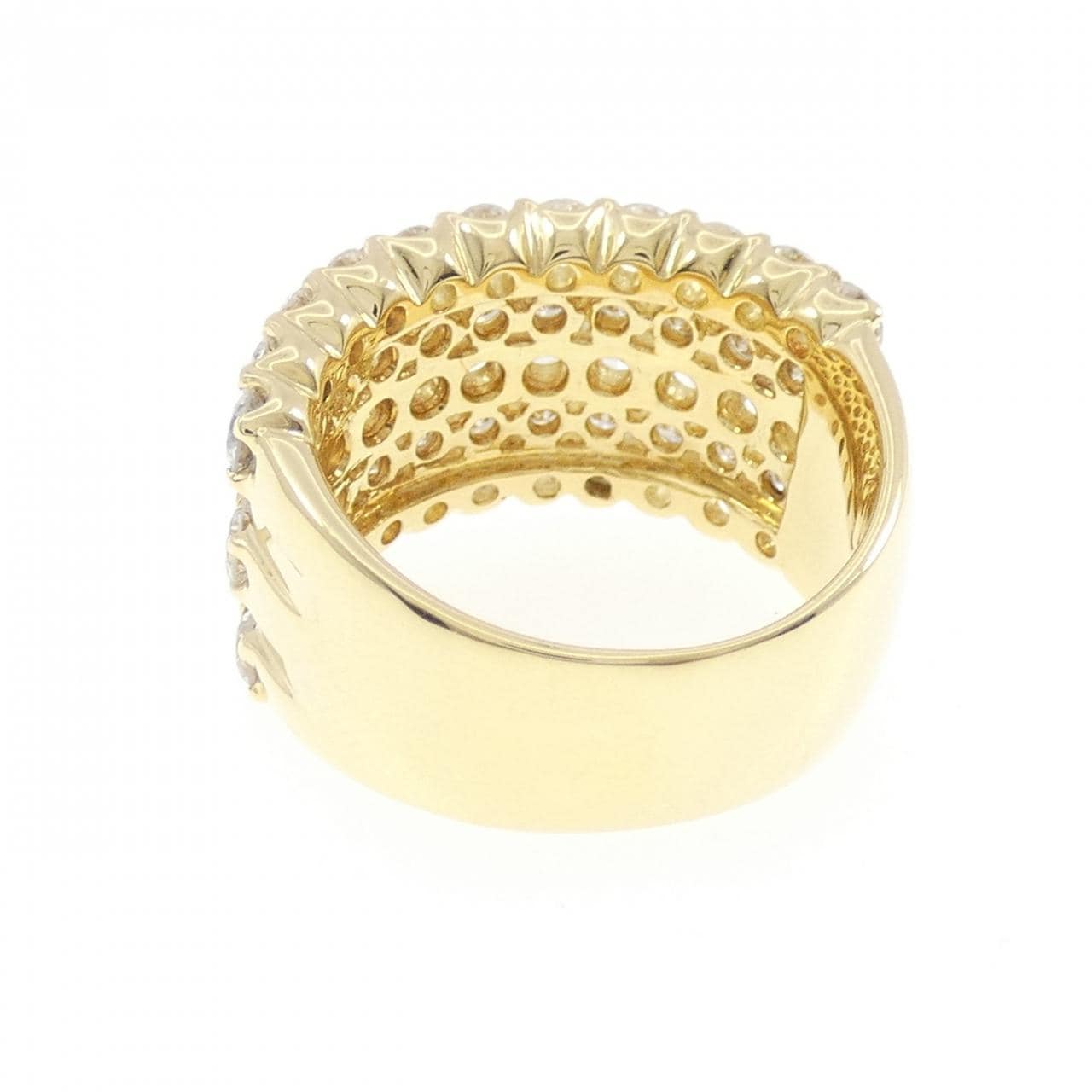 K18YG ダイヤモンド リング 3.00CT