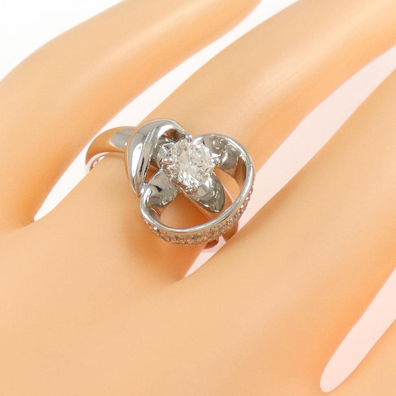 PT900 ダイヤモンド リング 0.54CT