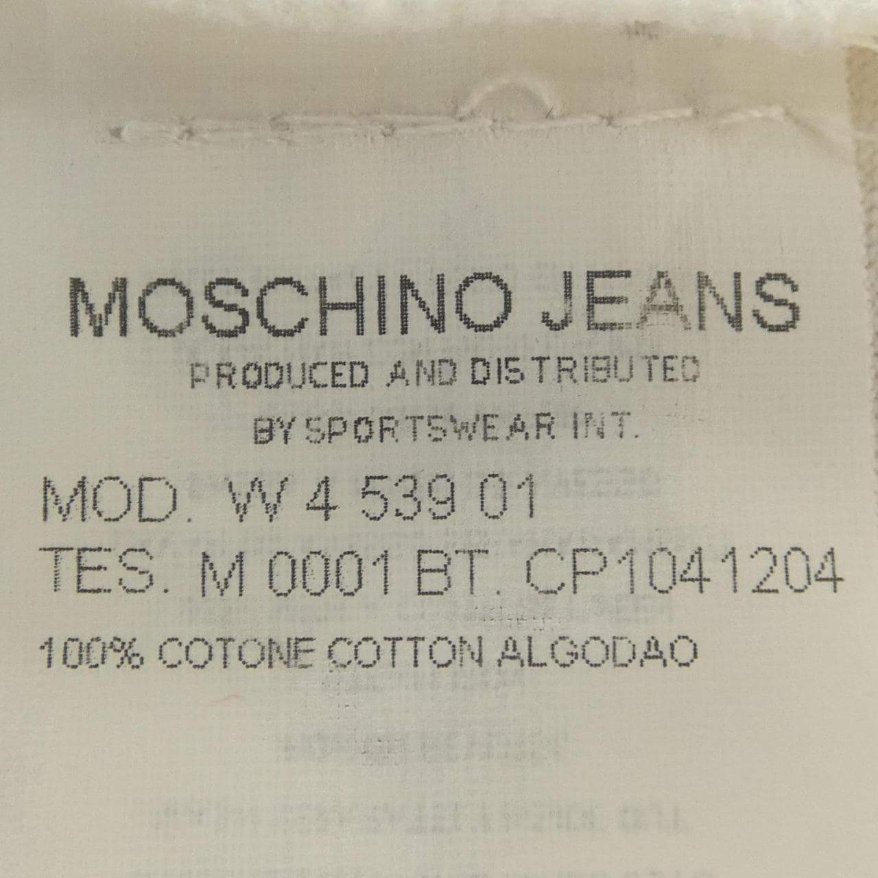 モスキーノ MOSCHINO タンクトップ