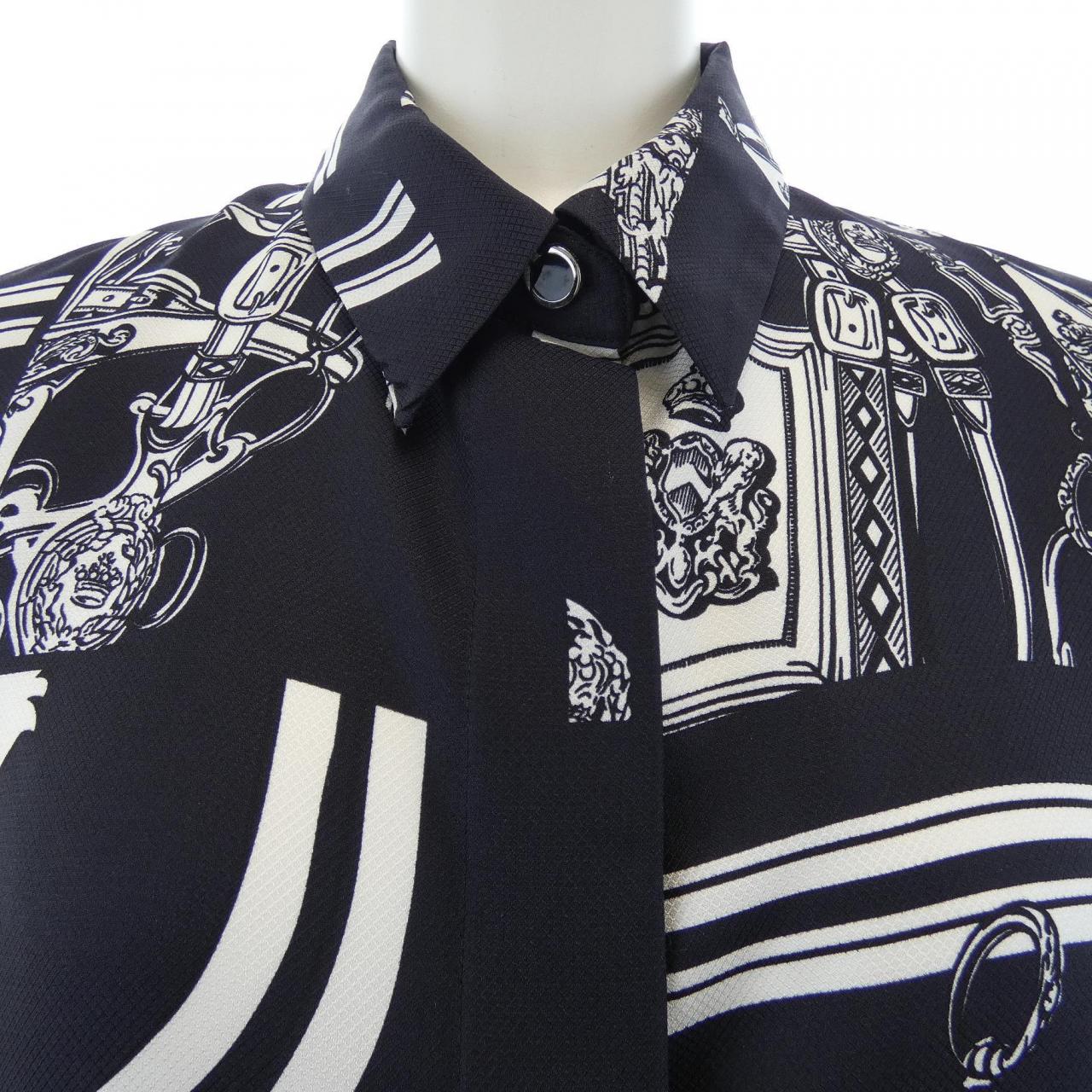 エルメス HERMES EN DESORDRE FINESSE 4E0643DQ ツイルレーヌ シャツ