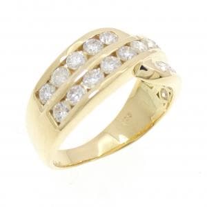 K18YG ダイヤモンド リング 1.00CT