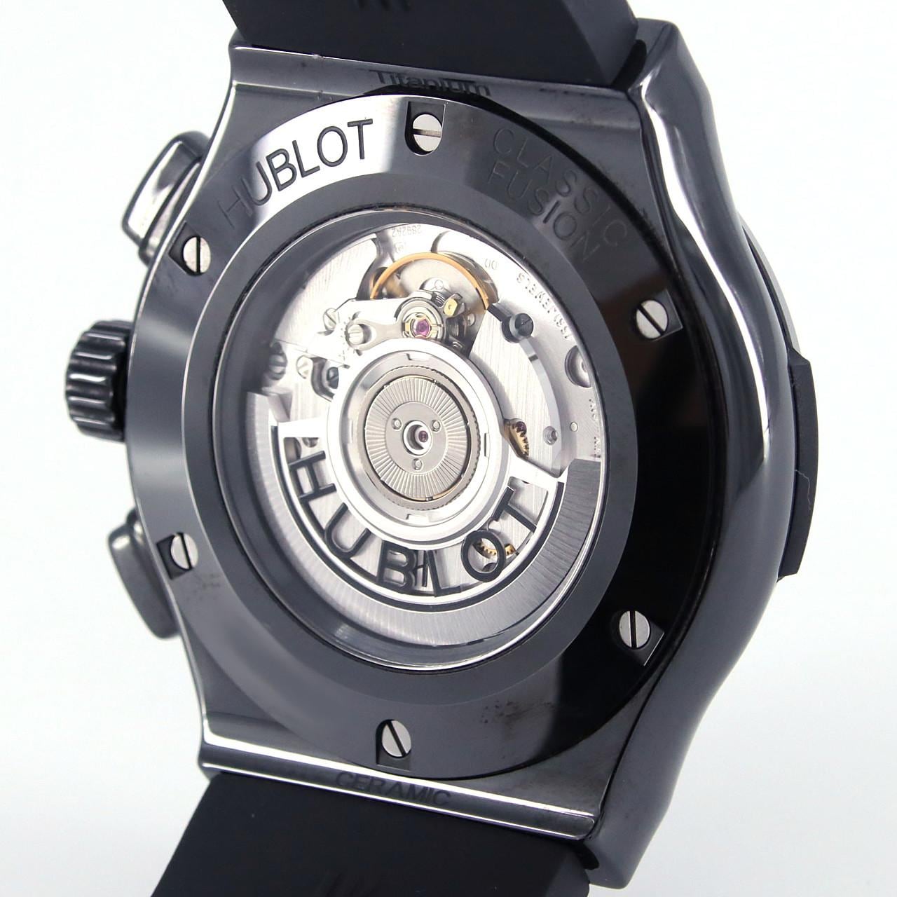Hublot Classic FUSION FUSION Chronograph Black Magic 525.CM.0170.RX Ceramic Automatic