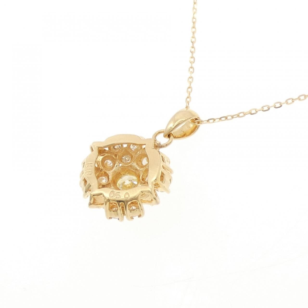 K18YG ダイヤモンド ネックレス 0.50CT