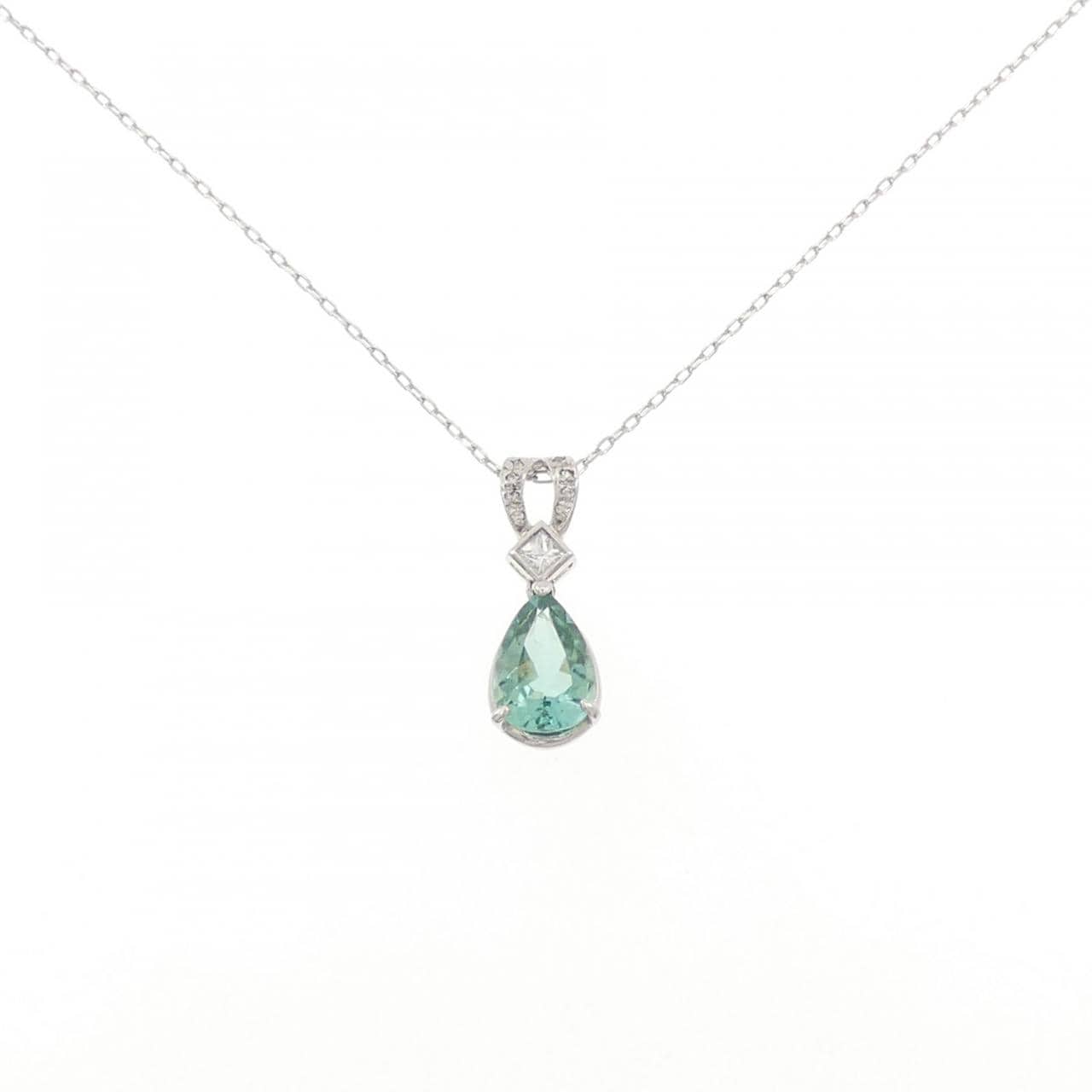 PT900/PT850 トルマリン ネックレス 1.82CT