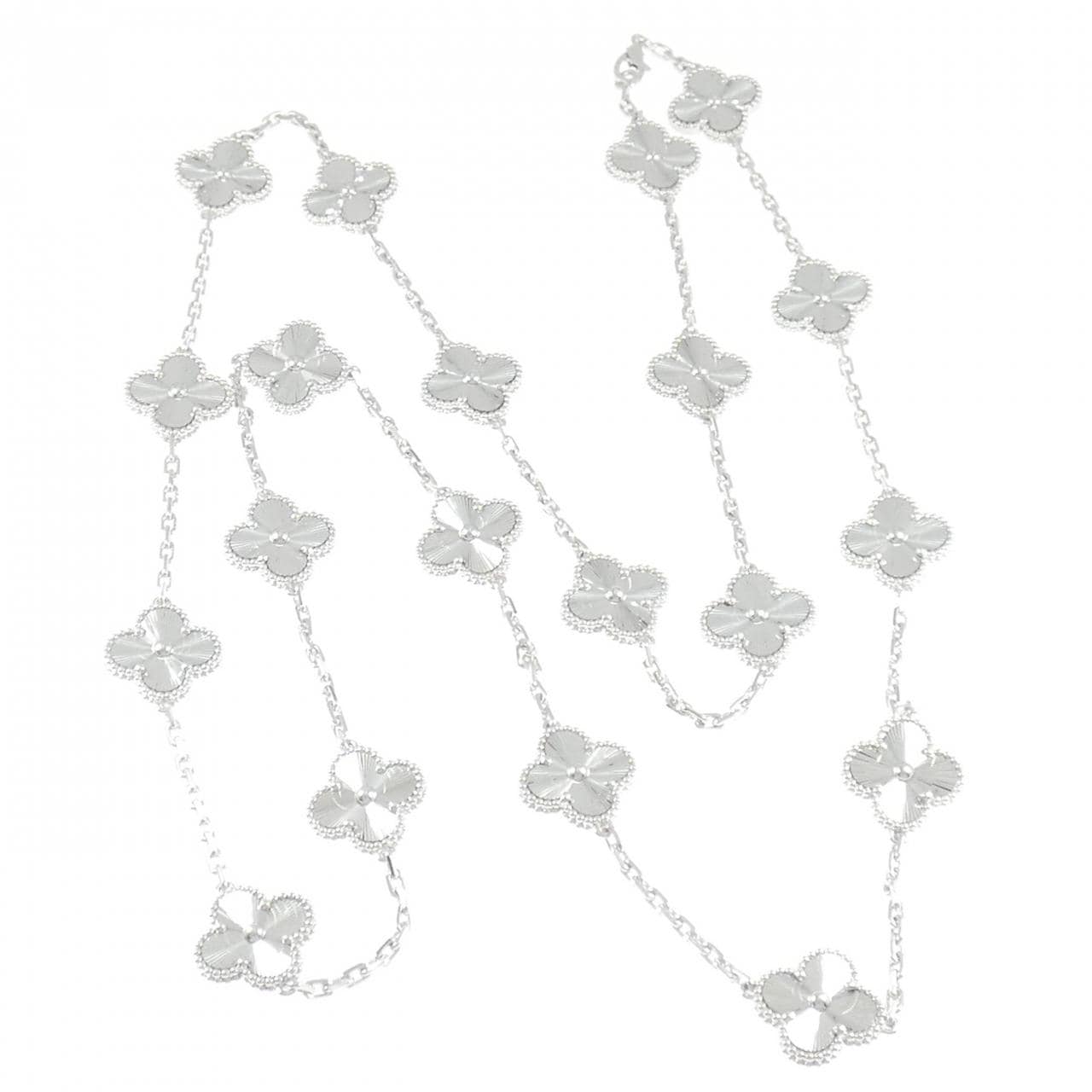 ヴァンクリーフ&アーペル ヴィンテージアルハンブラ ロング 20モチーフ ネックレス