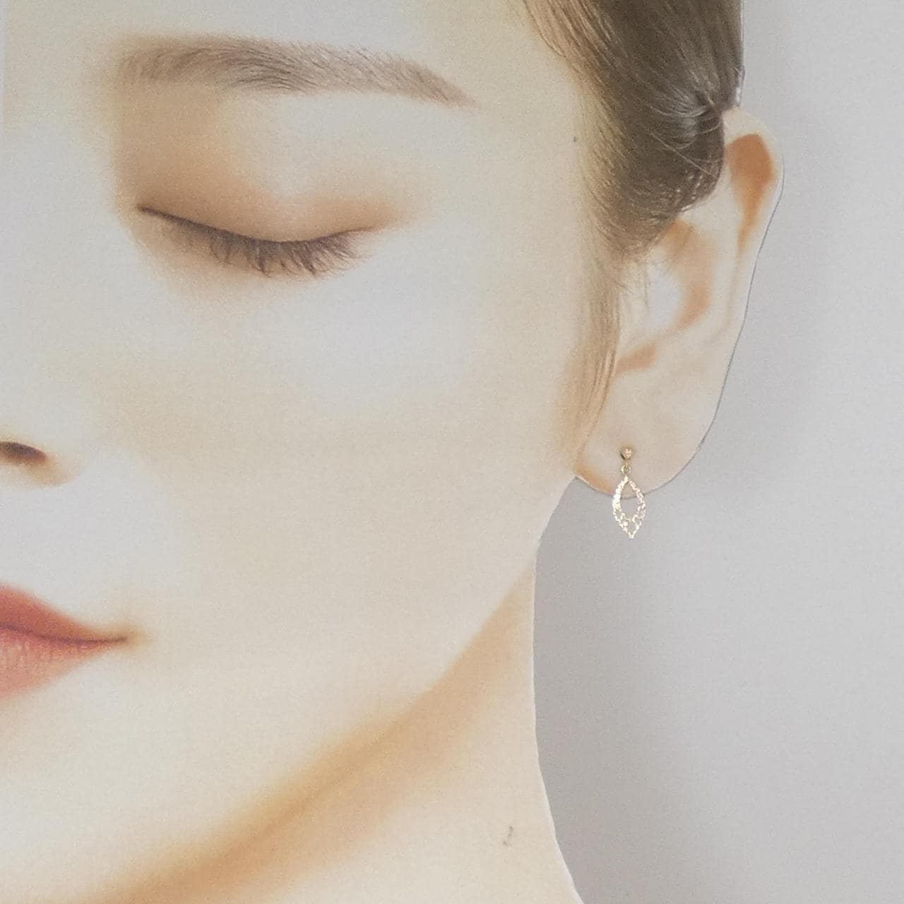 アガット K10YG ピアス