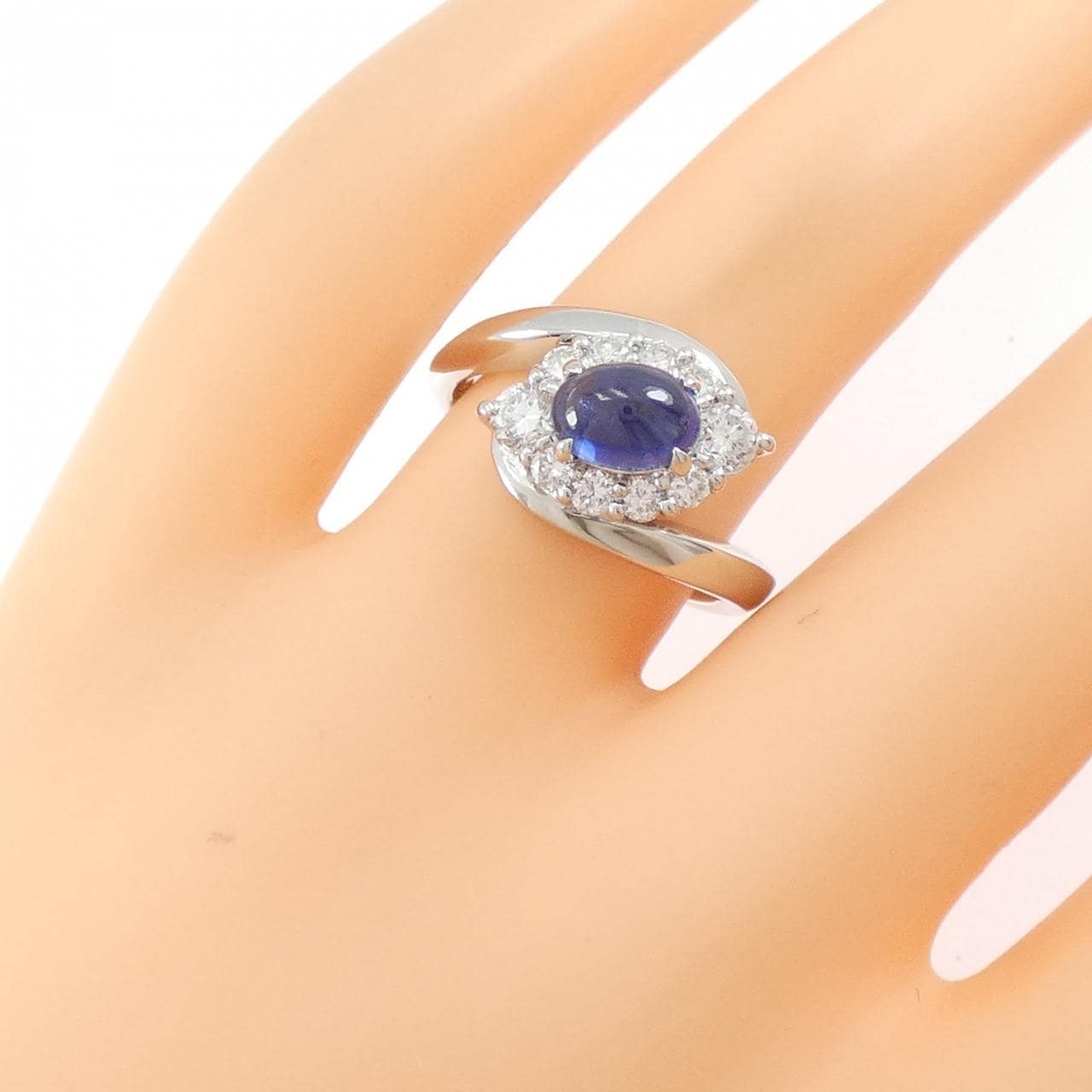 PT900 サファイヤ リング 1.327CT