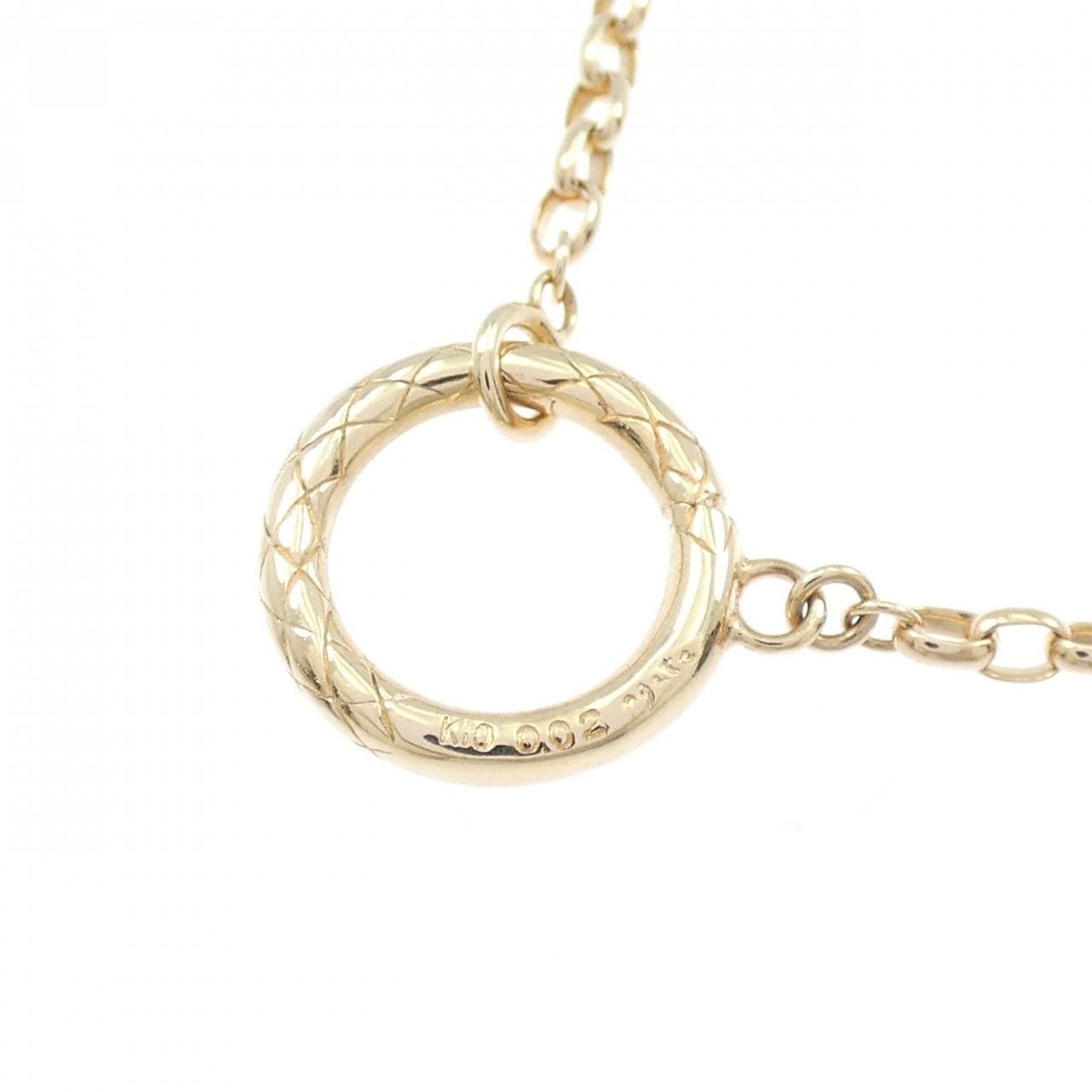 アガット ダイヤモンド ネックレス 0.02CT