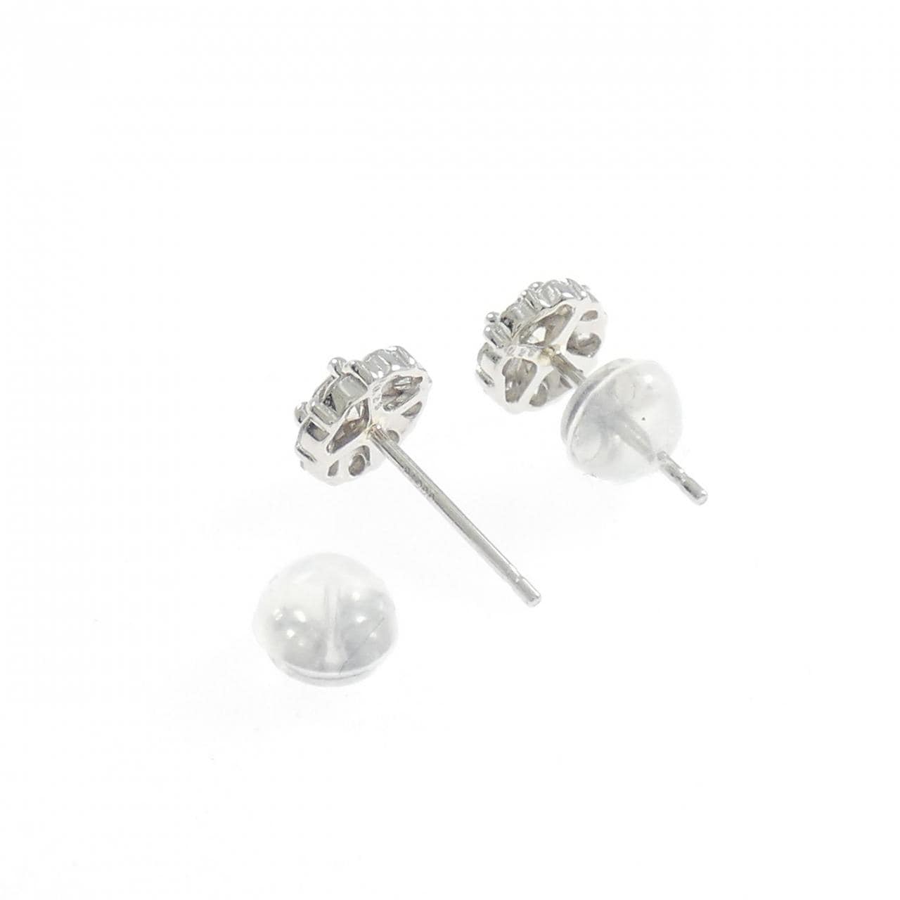 PT900 ダイヤモンド ピアス 0.52CT