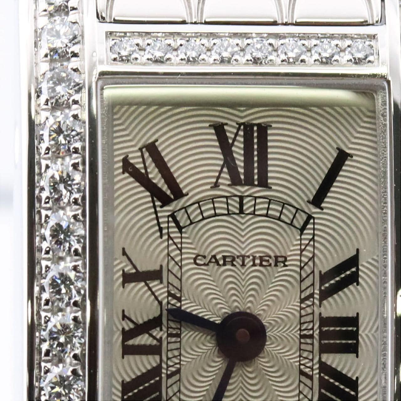 Cartier Mini Tank American WG/D WB710013 WG石英