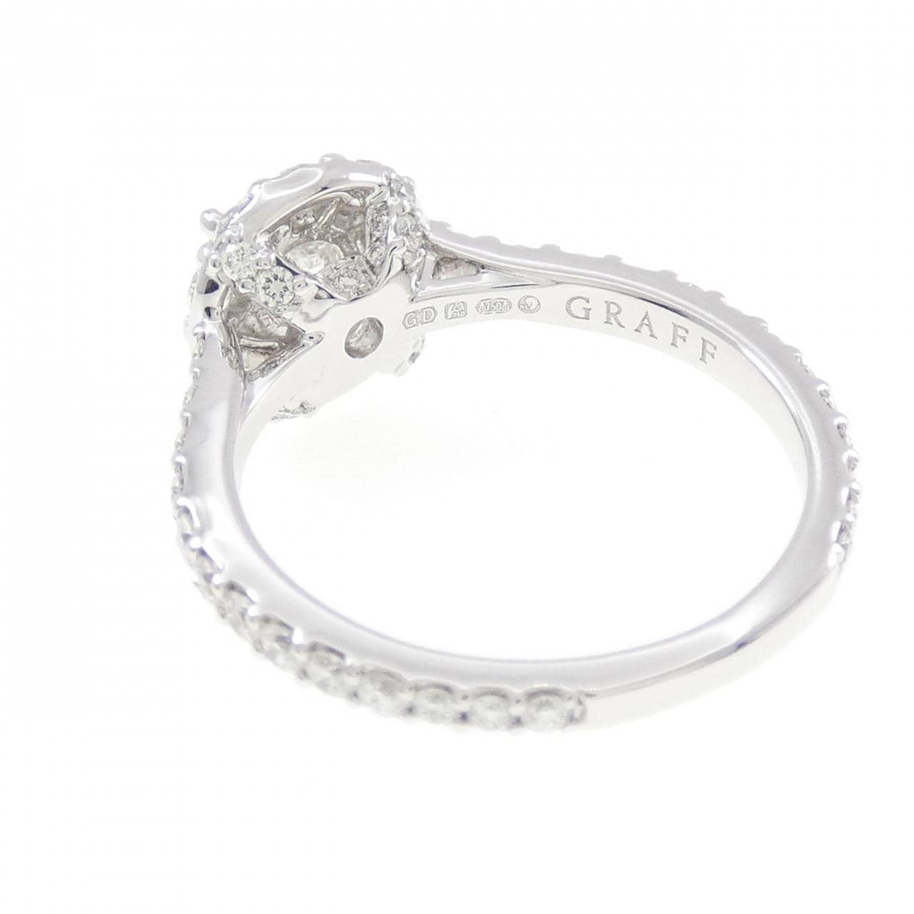 グラフ アイコン リング 0.71CT G VVS2 VG