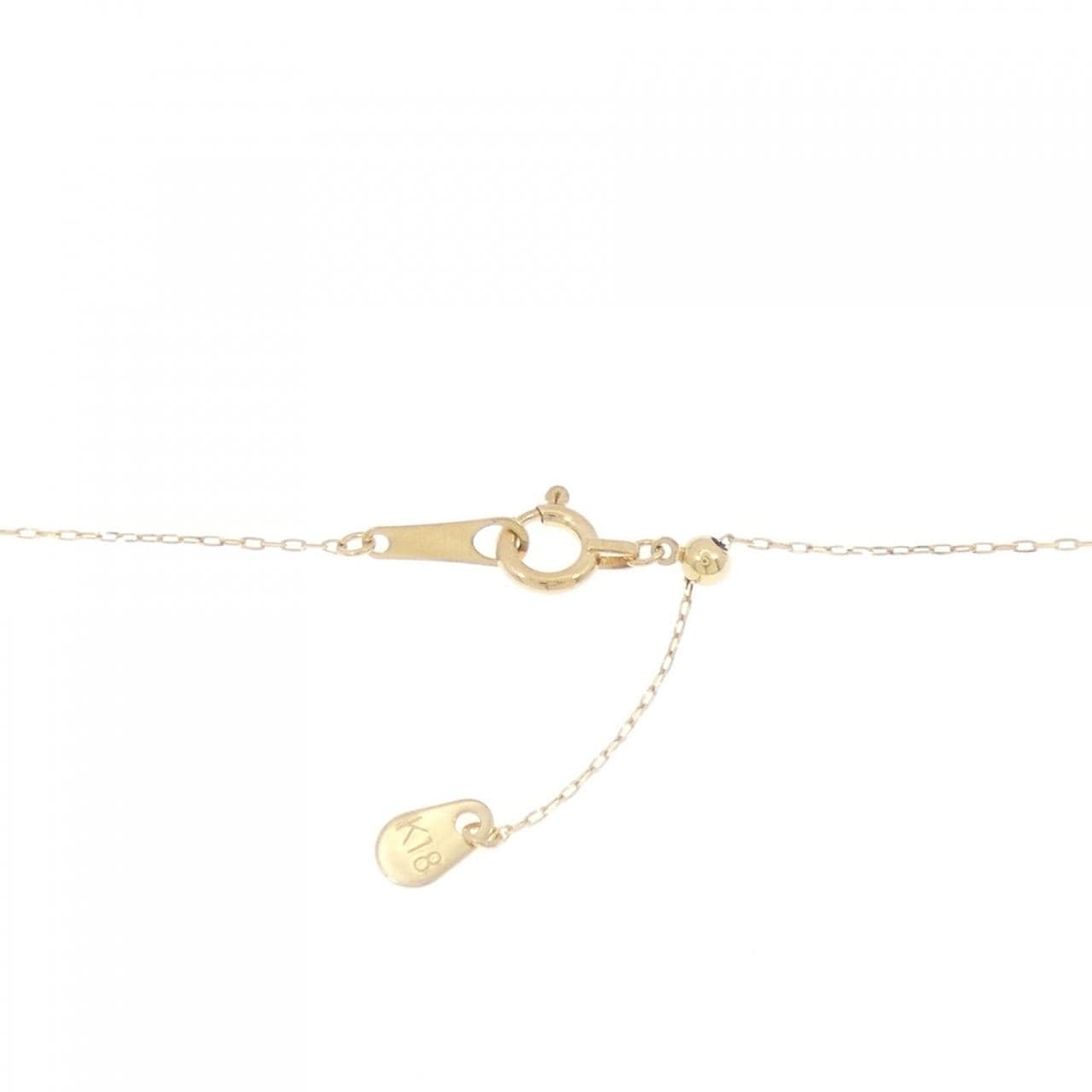 K18YG ダイヤモンド ネックレス 0.20CT