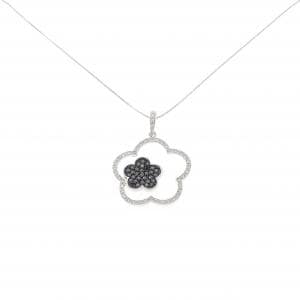K18WG/K18BG ダイヤモンド ネックレス 0.70CT
