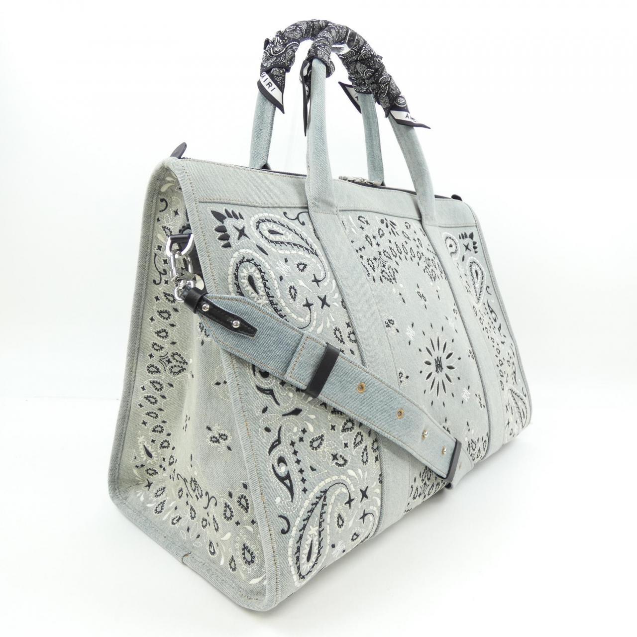 アミリ AMIRI バンダナデニムウィークエンダー BAG
