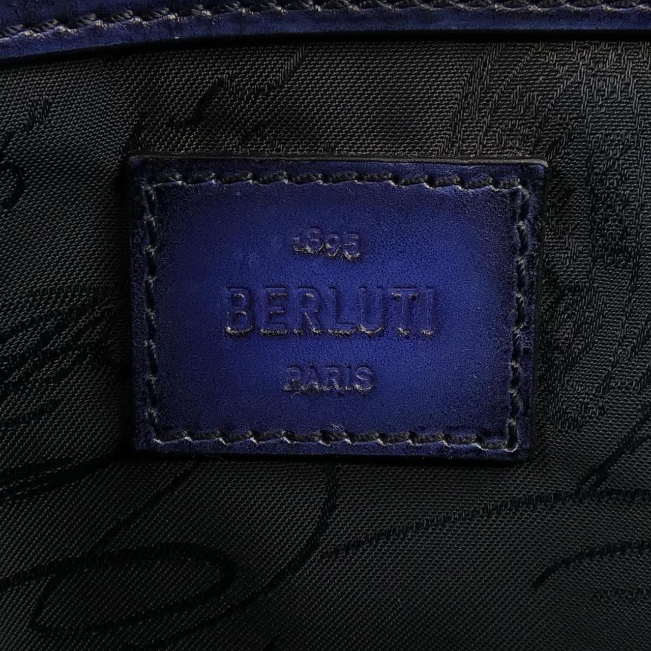 Berluti Toujou Scritto 皮革托特包