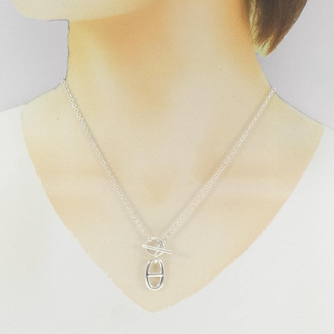 エルメス シェーヌダンクル ネックレス