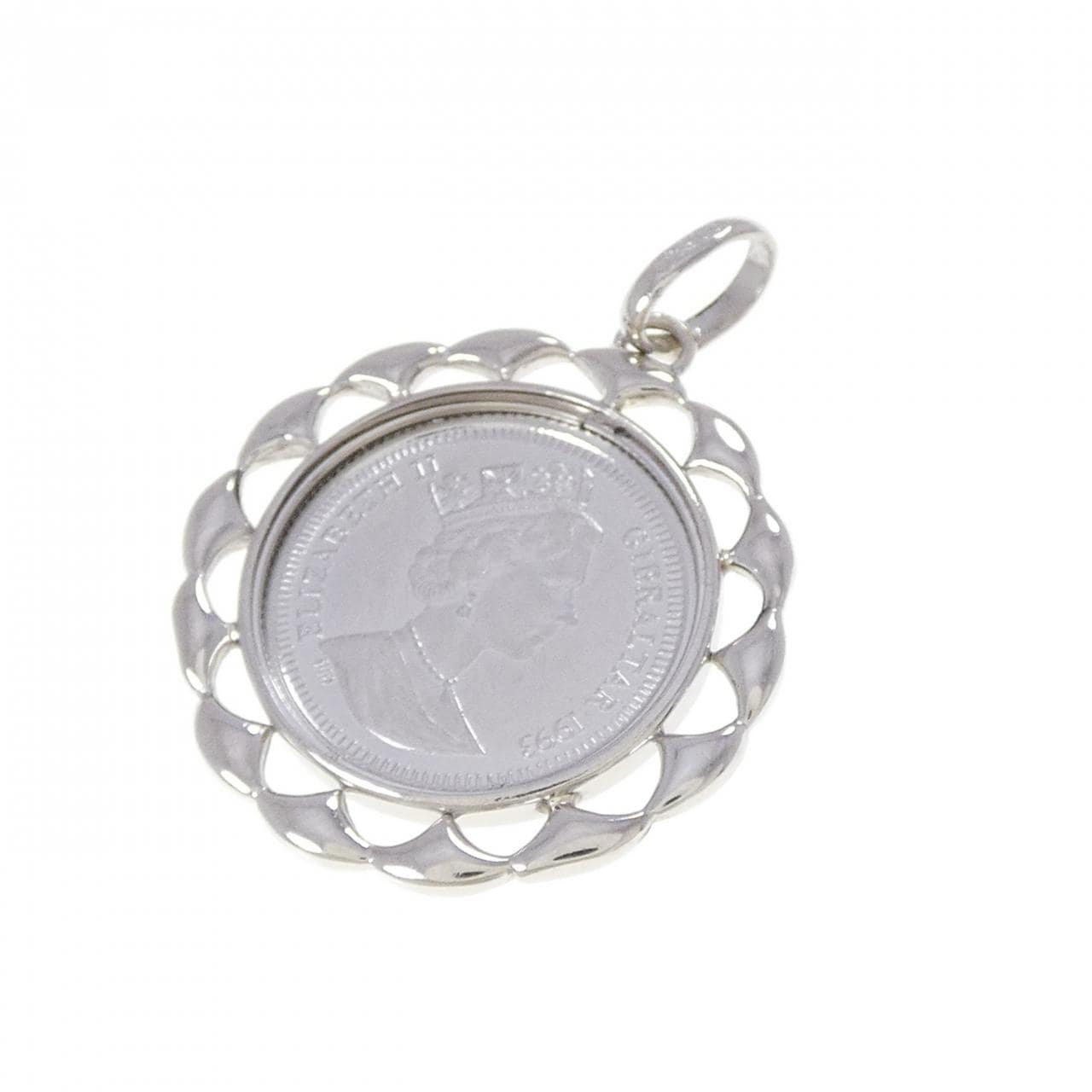 PT900(枠）コイン ペンダント