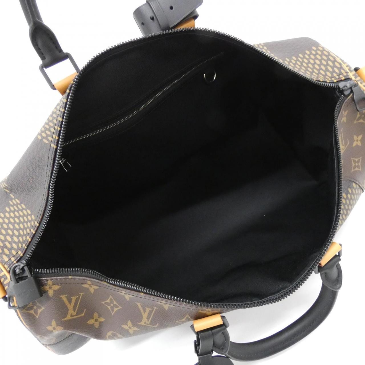 ルイヴィトン ダミエ ジャイアント(LVスクエアード) キーポル バンドリエール 50cm N40360 ボストンバッグ