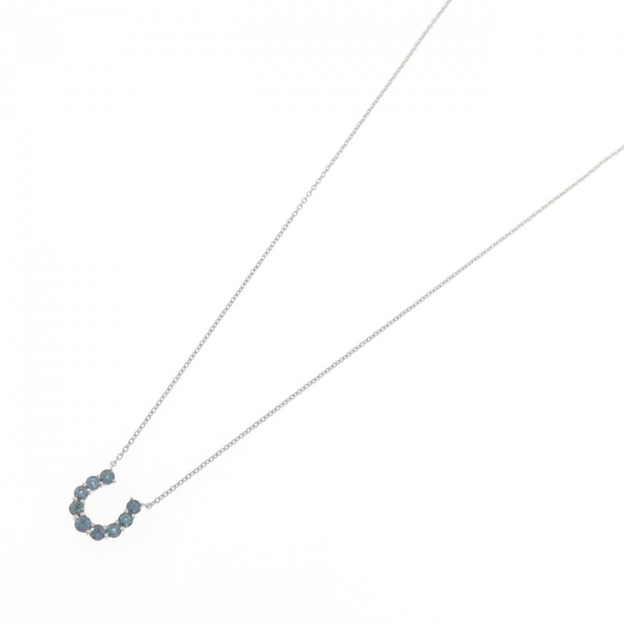 PT900/PT850 ホースシュー アレキサンドライト ネックレス 0.43CT