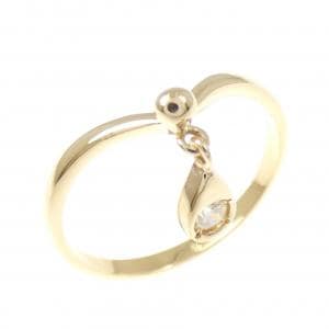 K18YG ダイヤモンド リング 0.06CT
