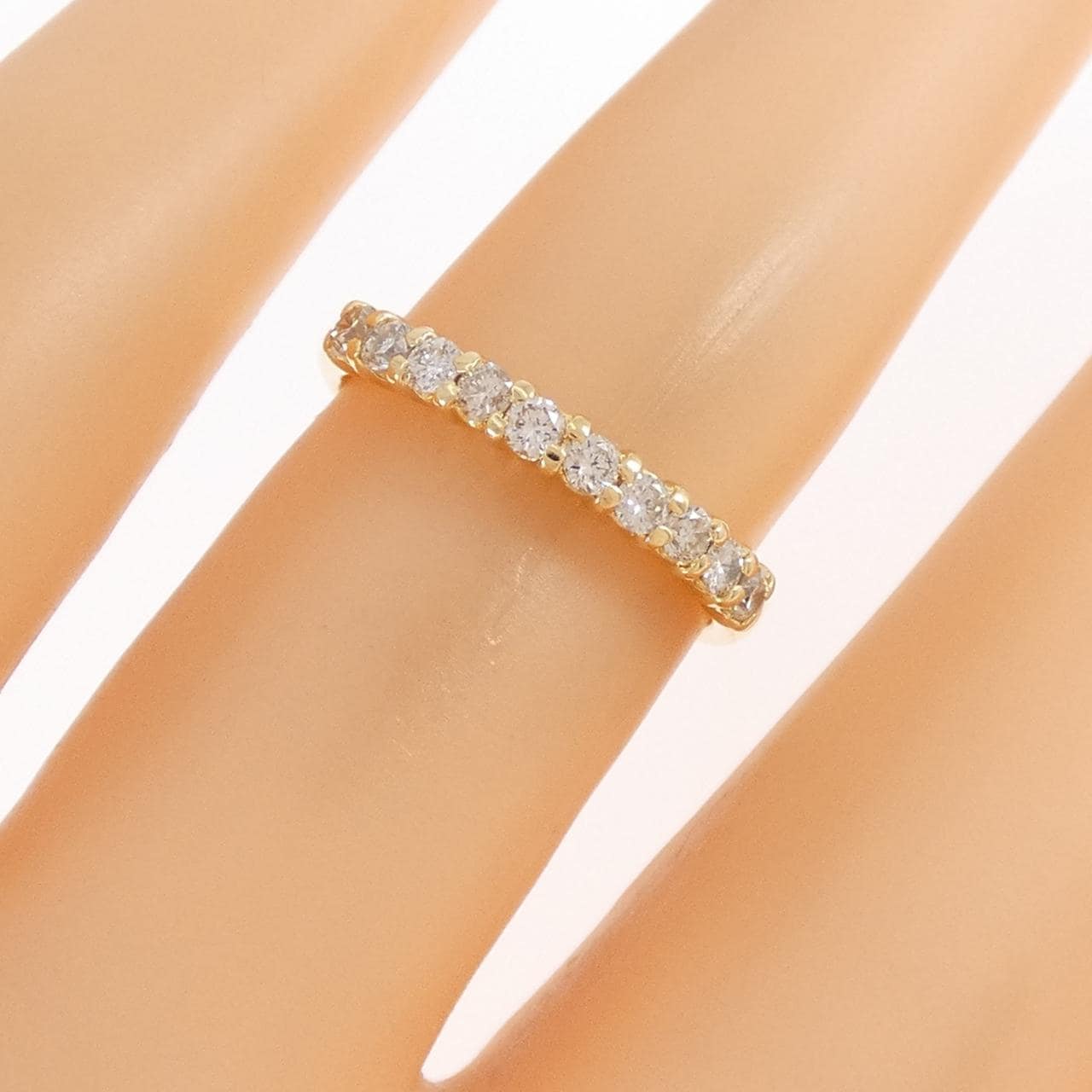 K18YG ダイヤモンド リング 0.25CT