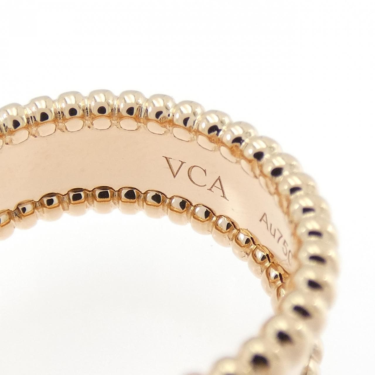 ヴァンクリーフ&アーペル ペルレ シニアチュール リング