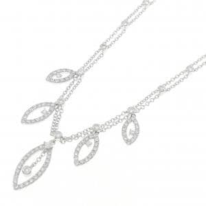 K18WG ダイヤモンド ネックレス 1.69CT