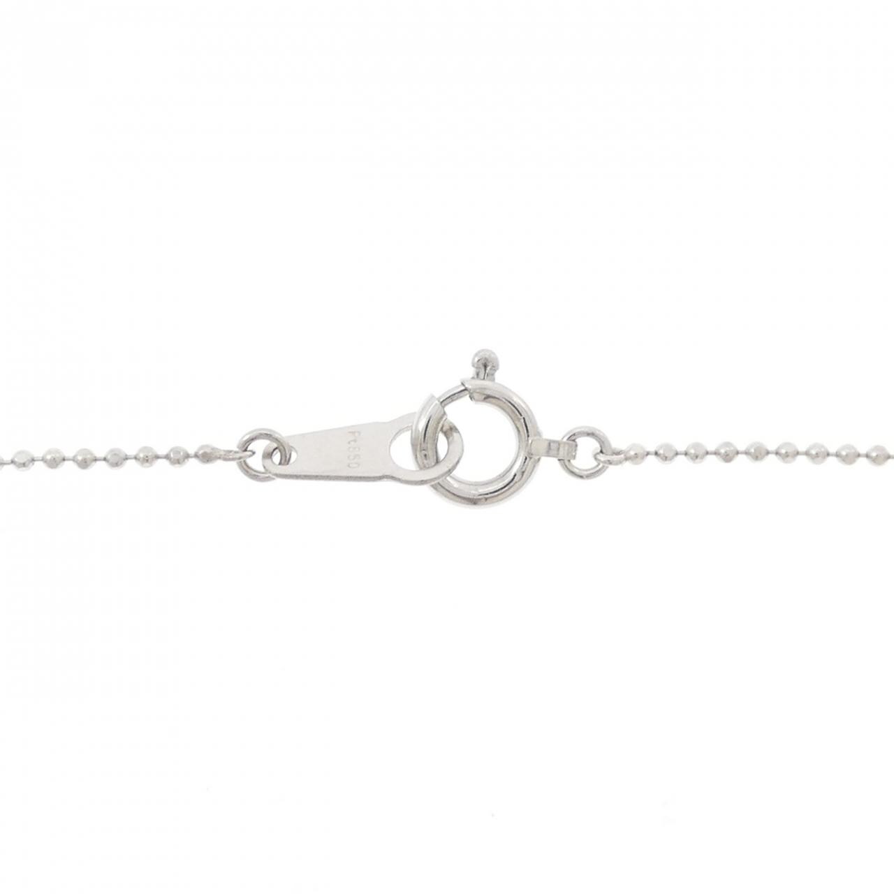 PT900/PT850 クロス ダイヤモンド ネックレス 0.50CT