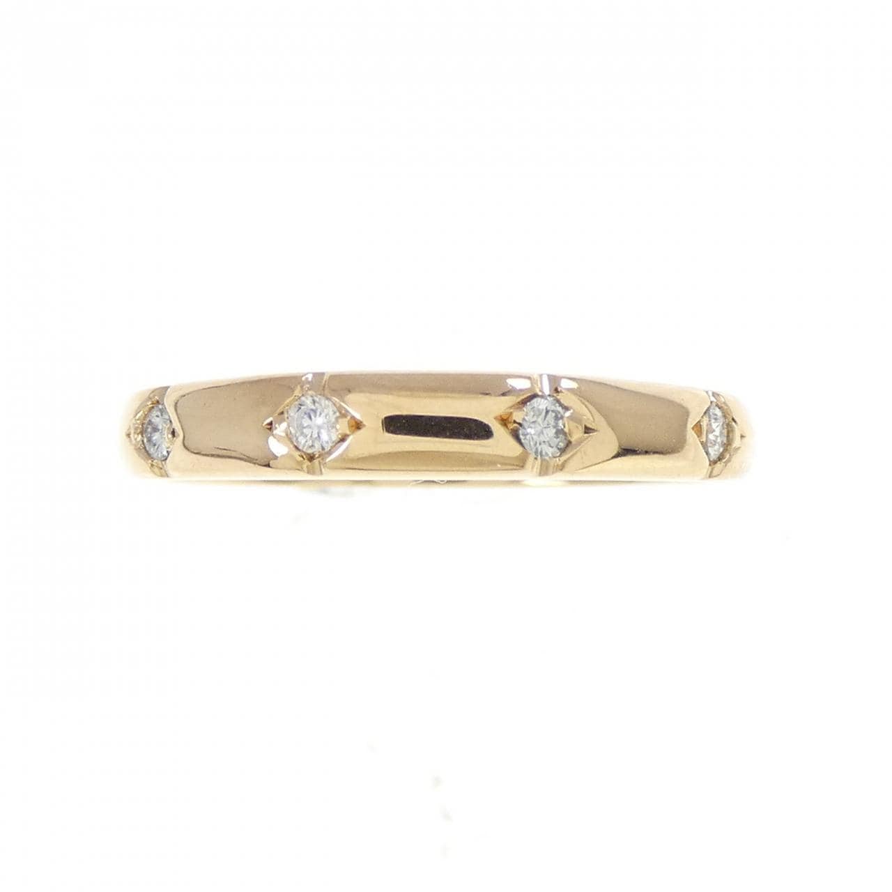 K18YG ダイヤモンド リング 0.05CT