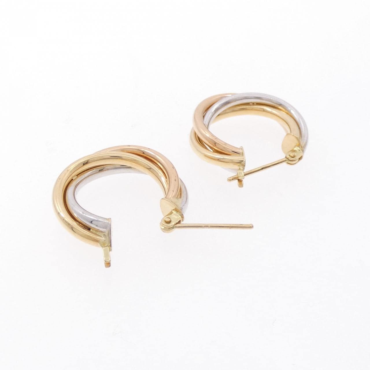 [BRAND NEW] K18 three color earrings