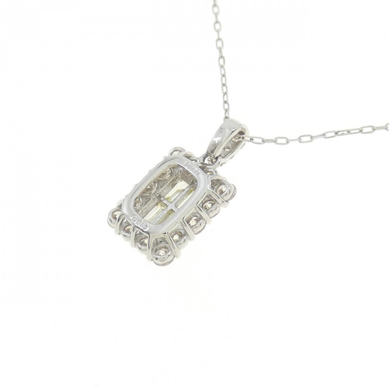 【新品】PT ダイヤモンド ネックレス 0.50CT